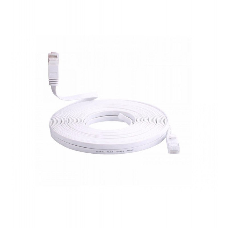 Cablu UTP cu mufe Cat6 plat flexibil 10m