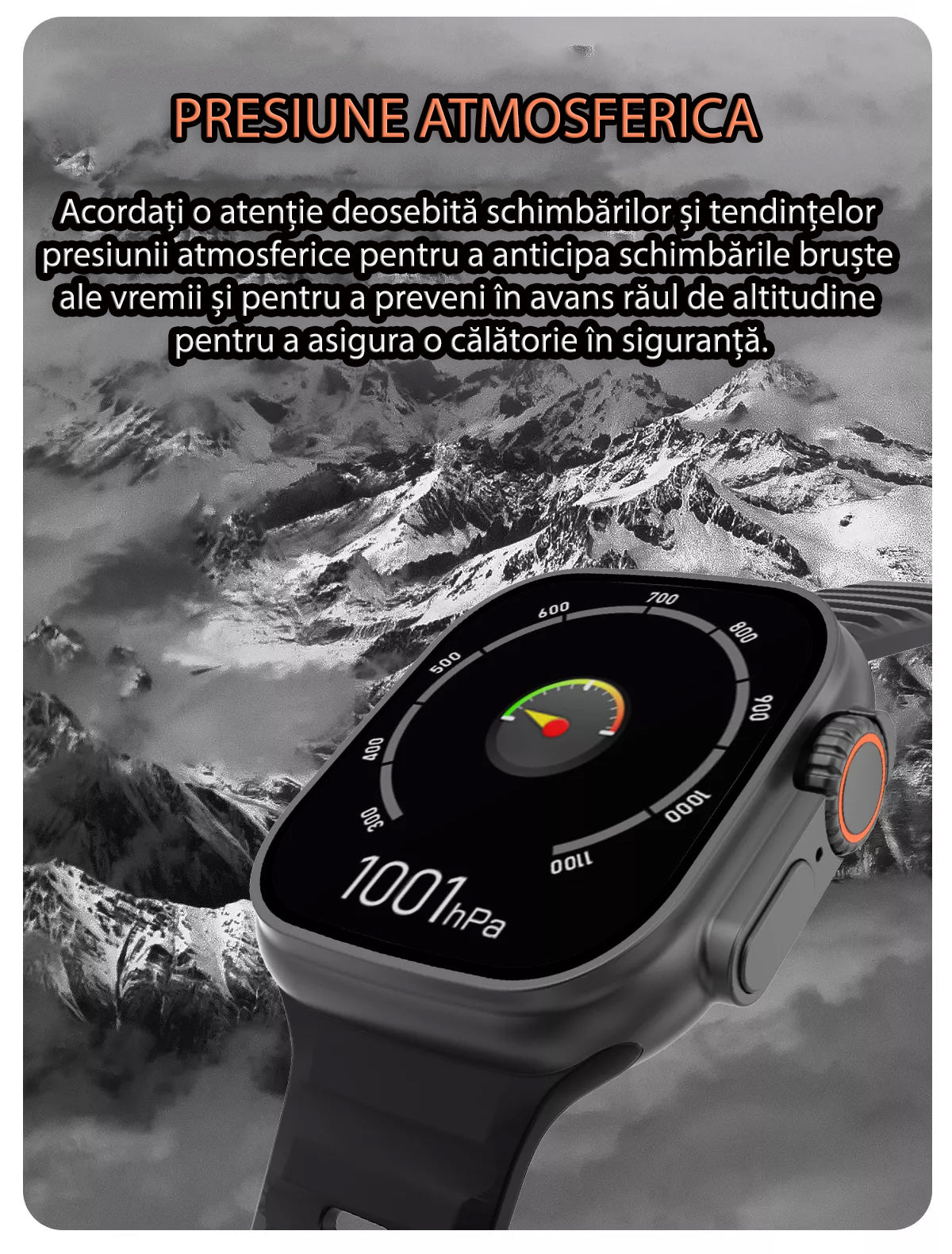 SmartWatch 1.99” cu Curea Extra, Apel Bluetooth, Încărcare Wireless, Monitorizare Sănătate &amp; Notificări engross