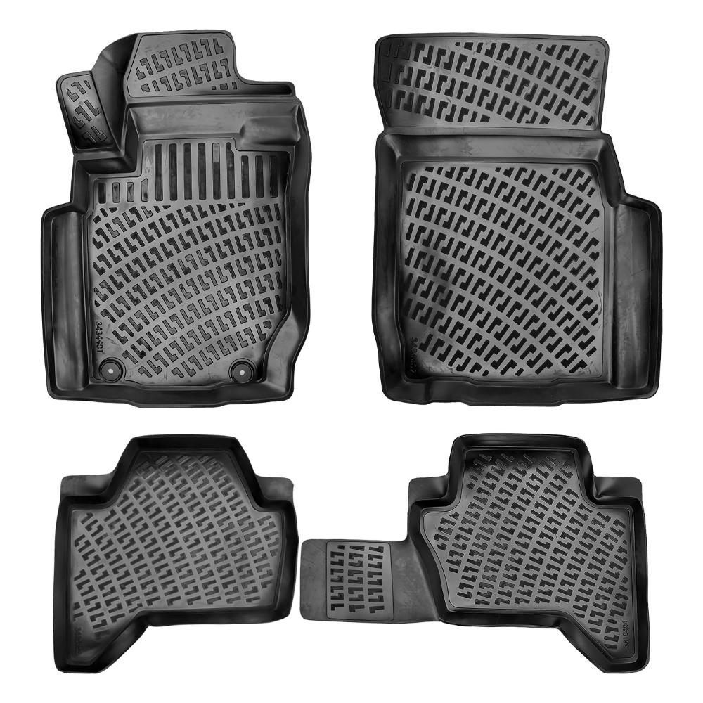 SET COVORASE AUTO CAUCIUC UMBRELLA PENTRU MITSUBISHI L200 / TRITON PREMIUM 2019-
