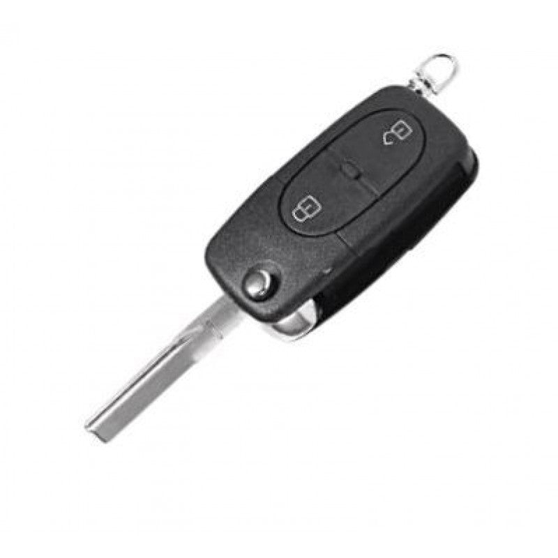 Cheie after market,compatibila cu  Audi 2 but completa cu electronica si cip 433 mhz,fara logo