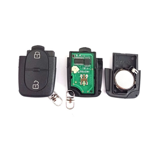 Cheie completa ,after market,compatibila cu Audi 2 but rotunde cu electronica,fara logo