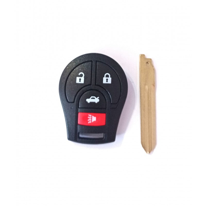 Cheie completa Nissan 3+1  but cu electronica si cip
