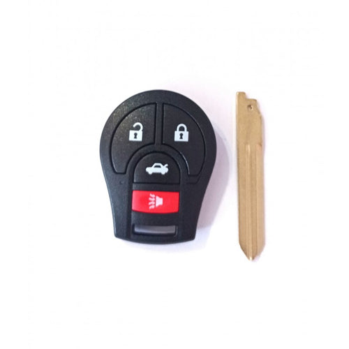 Cheie completa Nissan 3+1  but cu electronica si cip