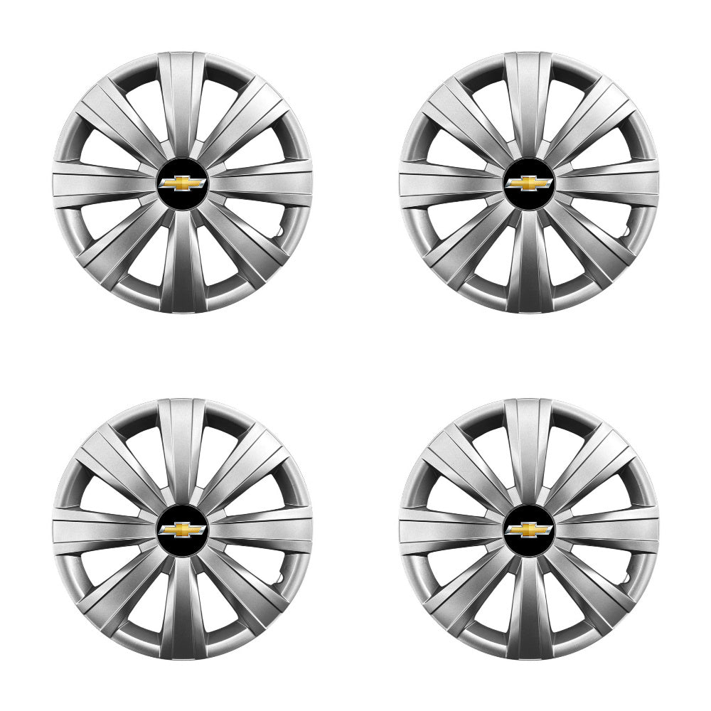 Set 4 capace roti 15 inchi (R15) compatibile Chevrolet, Model - 328