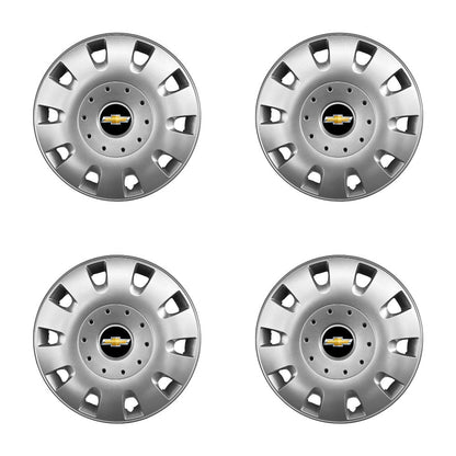 Set 4 capace roti 15 inchi (R15) compatibile Chevrolet, Model - 304