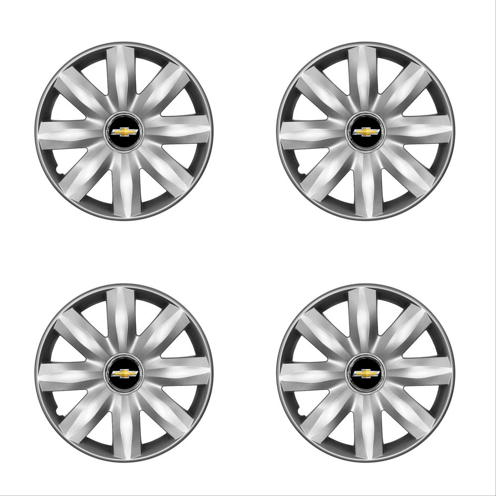 Set 4 capace roti potrivite jantelor de 14 inch compatibile Chevrolet, Model - 221