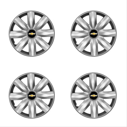 Set 4 capace roti potrivite jantelor de 14 inch compatibile Chevrolet, Model - 221