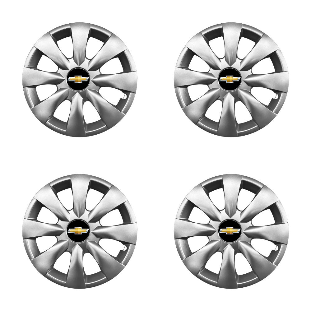 Set 4 capace roti potrivite jantelor de 15 inch compatibile Chevrolet, Model - 316