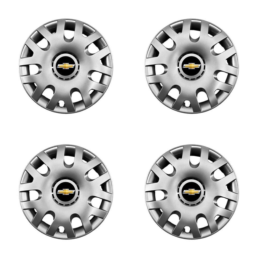 Set 4 capace roti potrivite jantelor de 14 inch compatibile Chevrolet, Model - 204