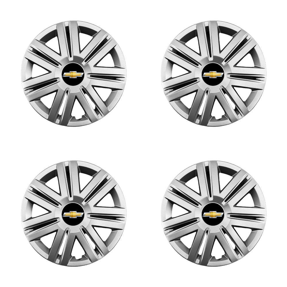 Set 4 capace roti potrivite jantelor de 14 inch compatibile Chevrolet, Model - 203