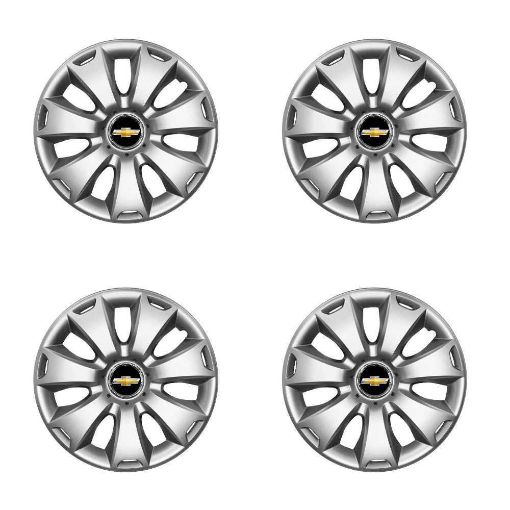 Set 4 capace roti 15 inchi (R15) compatibile Chevrolet, Model - 335