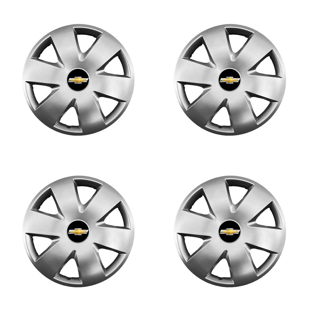Set 4 capace roti potrivite jantelor de 15 inch compatibile Chevrolet, Model - 308