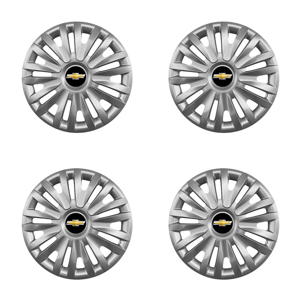 Set 4 capace roti 15 inchi (R15) compatibile Chevrolet, Model - 313