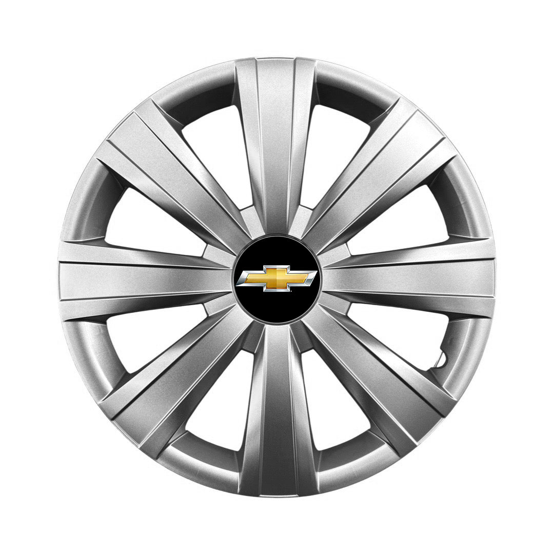 Set 4 capace roti 15 inchi (R15) compatibile Chevrolet, Model - 328