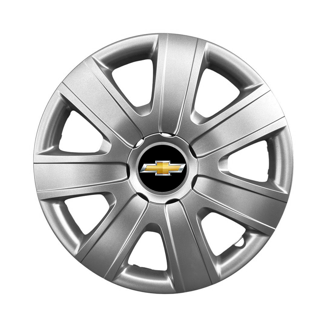 Set 4 capace roti 15 inchi (R15) compatibile Chevrolet, Model - 325