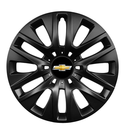 Set 4 capace roti 14 inchi (R14) compatibile gama Chevrolet model - 225 Black