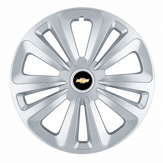 Set 4 Capace Roti Terra Gri R15 pentru Chevrolet