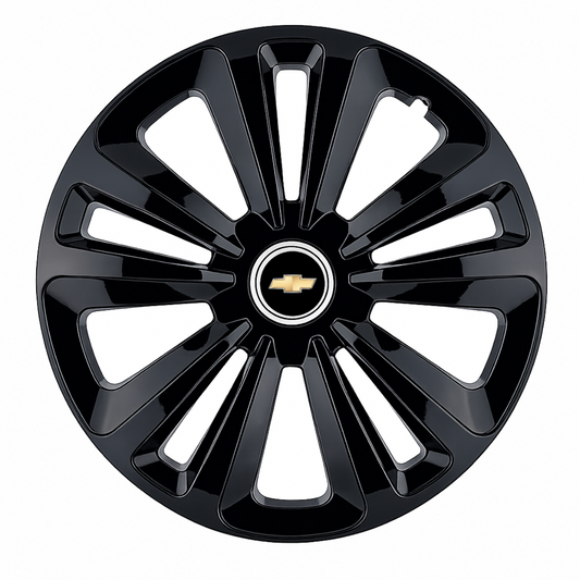 Set 4 Capace Roti Terra Negru R15, pentru Chevrolet