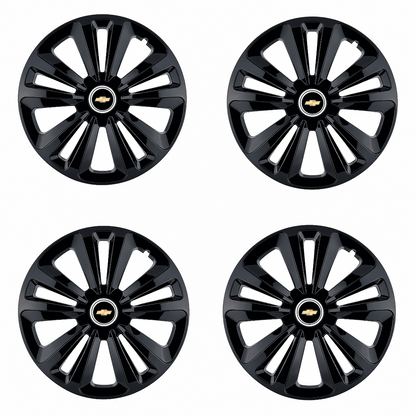 Set 4 Capace Roti Terra Negru R16, pentru Chevrolet