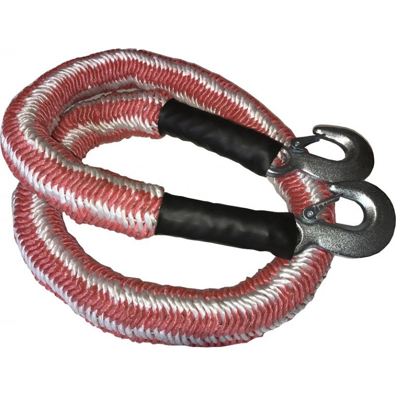 Chinga tractare, flexibila, 2500 - 3000 kg, 4m, alb - rosu