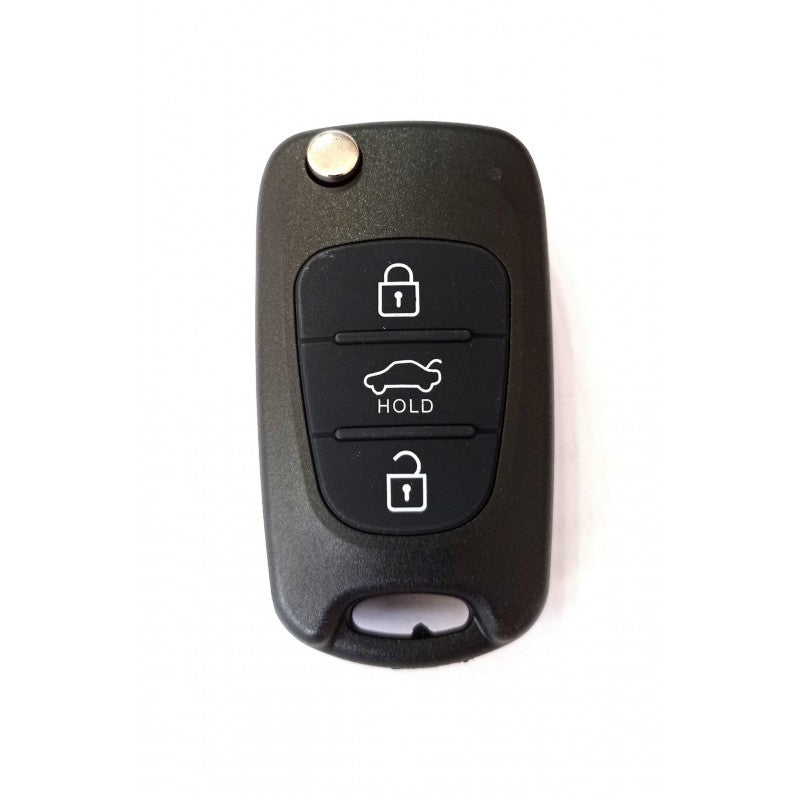 Carcasa cheie briceag Kia 3 but cu buton Hold