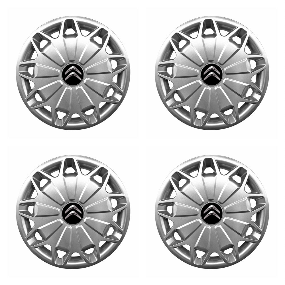 Set 4 capace roti potrivite jantelor de 16 inch compatibile gama Citroen model - 419