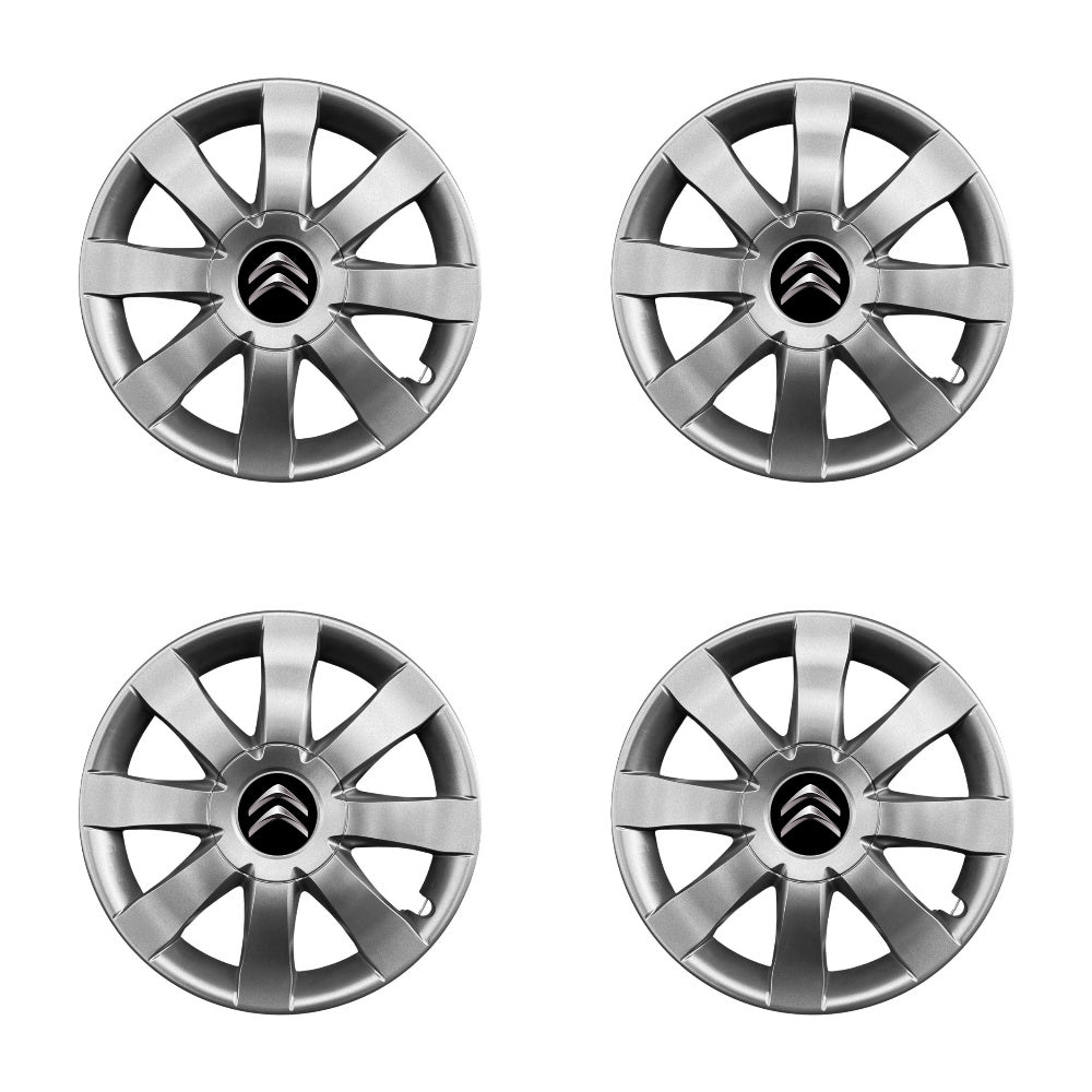 Set 4 capace roti potrivite jantelor de 15 inch compatibile gama CITROEN model - 323