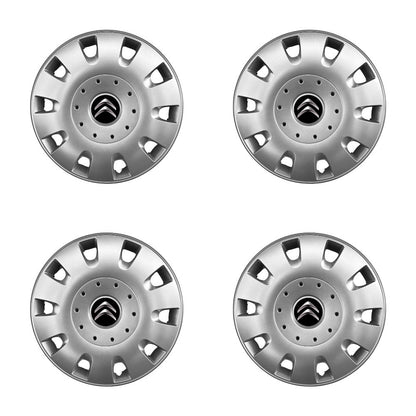 Set 4 capace roti 15 inchi (R15) compatibile Citroen, Model - 304