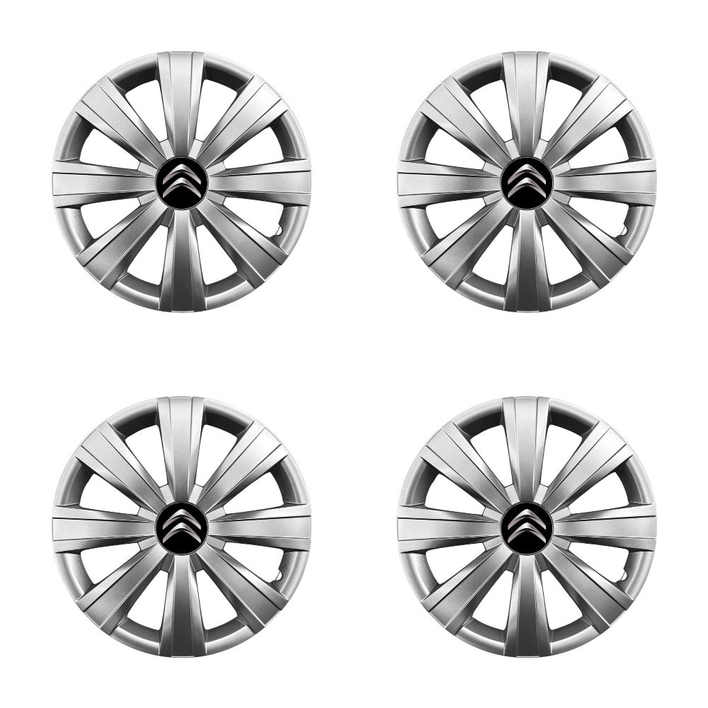 Set 4 capace roti 15 inchi (R15) compatibile Citroen, Model - 328