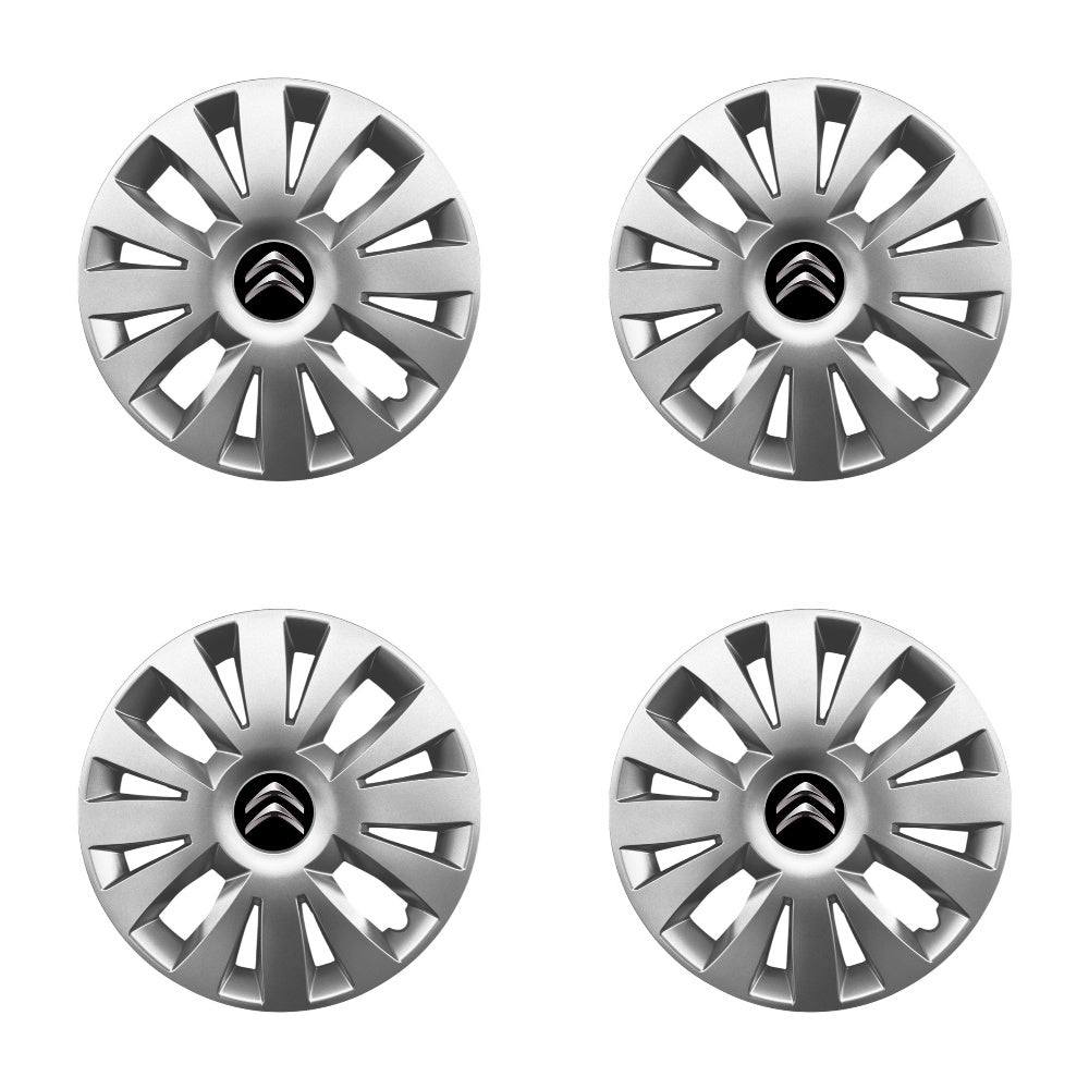 Set 4 capace roti potrivite jantelor de 15 inch compatibile gama CITROEN model - 324