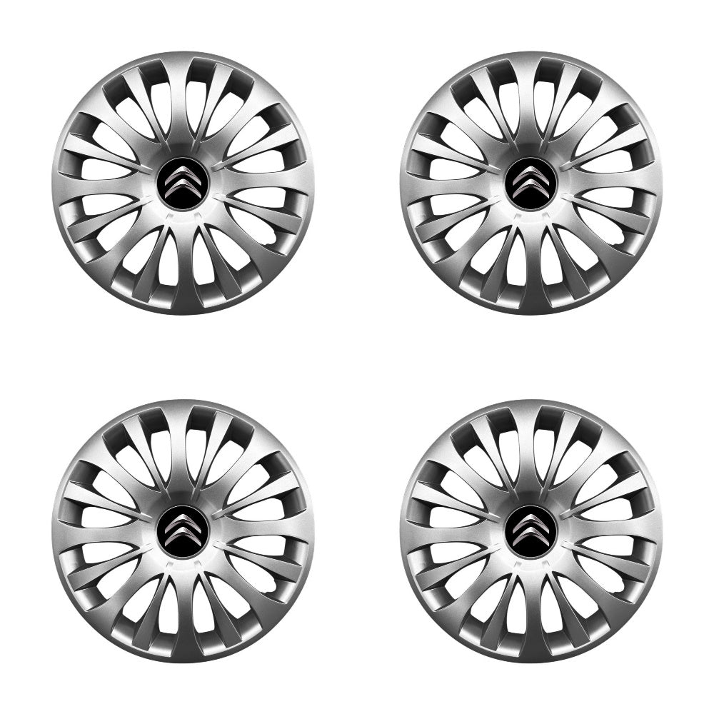 Set 4 capace roti potrivite jantelor de 15 inch compatibile gama CITROEN model - 329