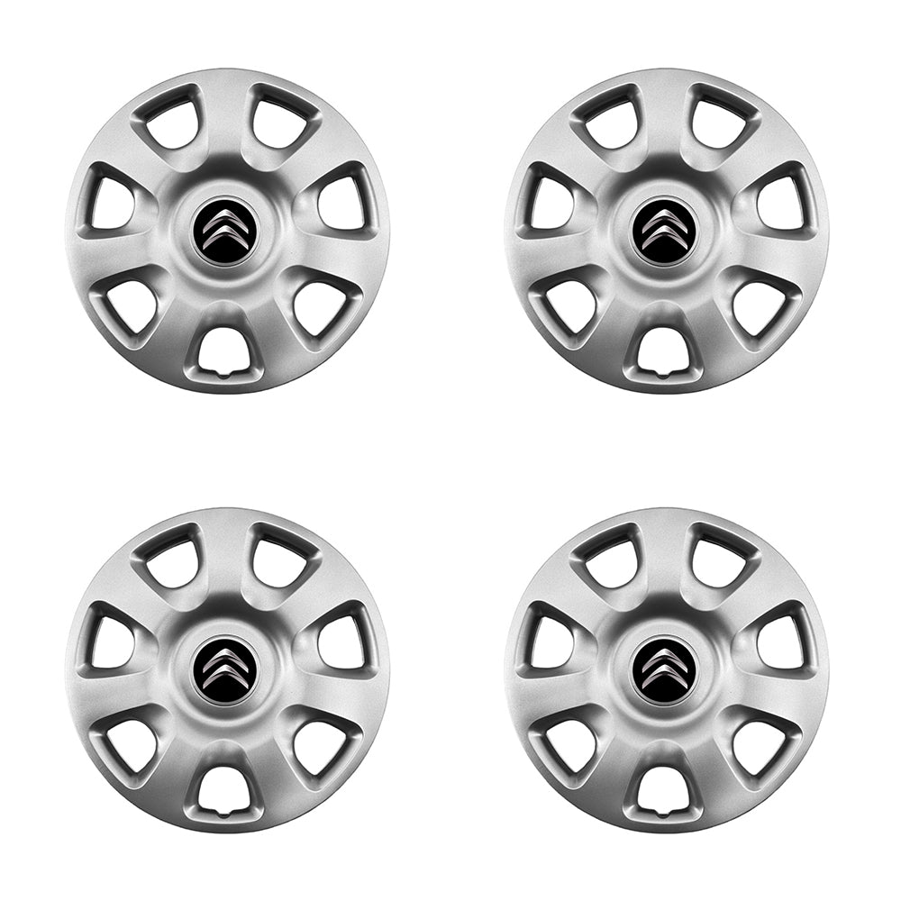 Set 4 capace roti potrivite jantelor de 15 inch compatibile gama Citroen model - 336