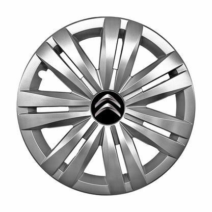 Set 4 capace roti potrivite jantelor de 16 inch compatibile gama Citroen model - 427