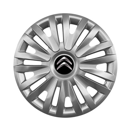 Set 4 capace roti 16 inchi (R16) compatibile CITROEN C1, C2, C3, C4, C5, Jumpy, Nemo, Picasso, Model-412