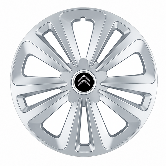 Set 4 Capace Roti Terra Gri R14, pentru Citroen