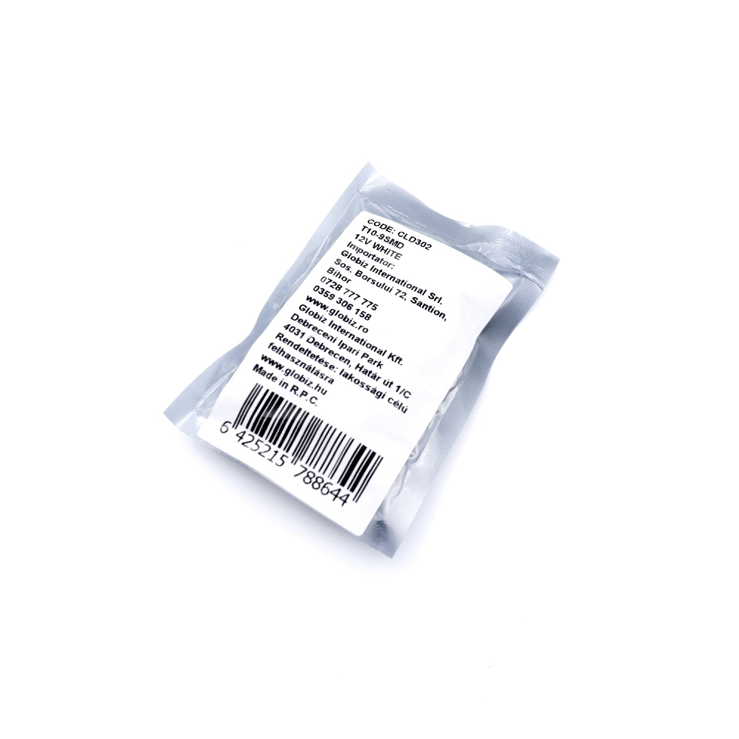 Pachet 10 Leduri auto de pozitie T10 2.25 W Carguard
