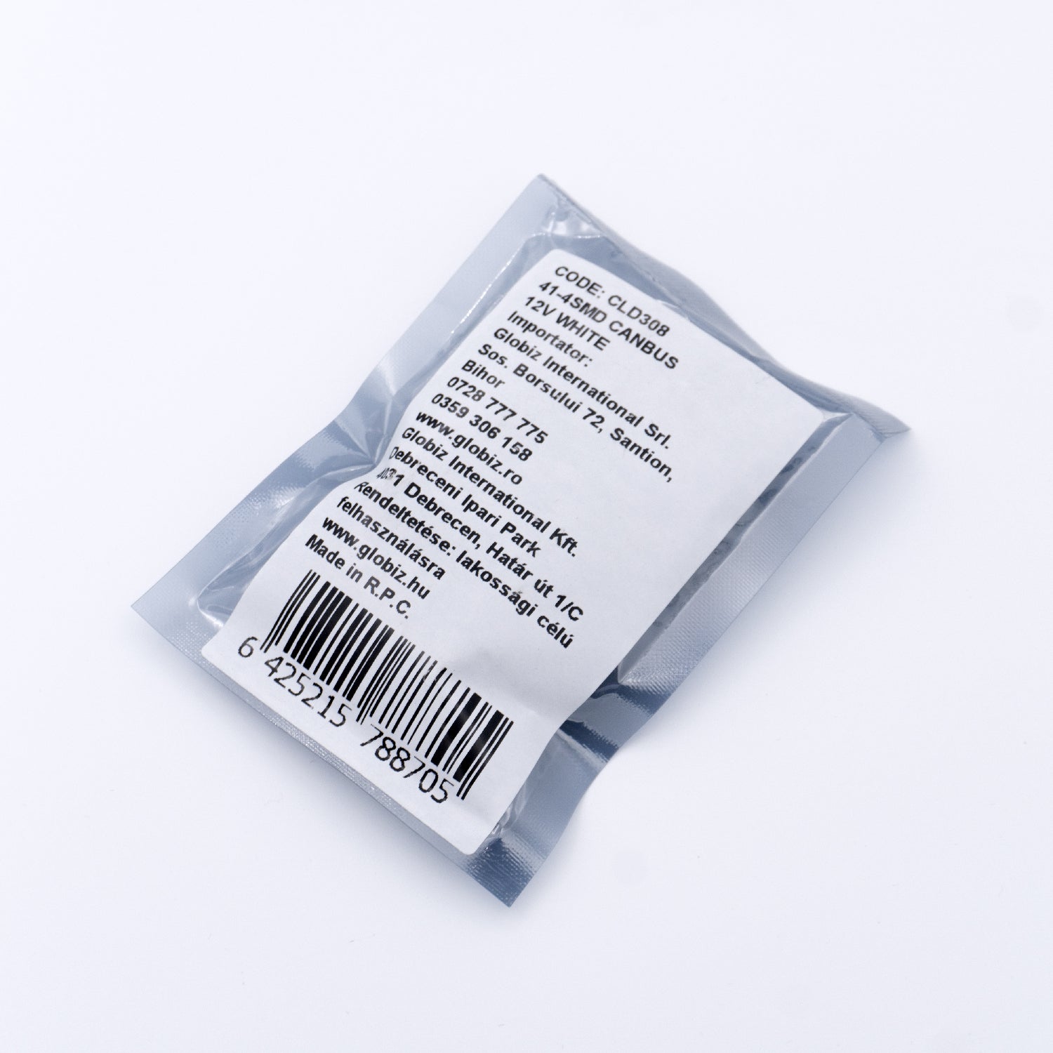 Pachet 10 Leduri auto Sofit 41mm 3W can-bus Carguard