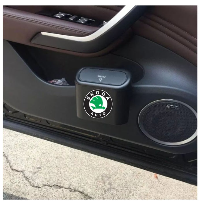 Coș De Gunoi Auto Pentru Depozitare Ș i Curățenie Pentru Skoda