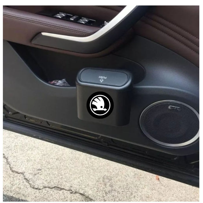 Coș De Gunoi Auto Pentru Depozitare Ș i Curățenie Pentru Skoda