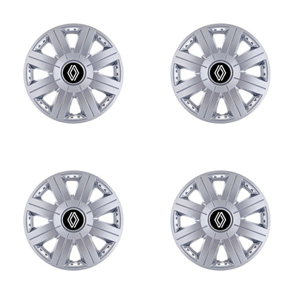 Set 4 capace roti 15 inchi (R15) Cosmos Gri, Compatibil Cu Renault Nou