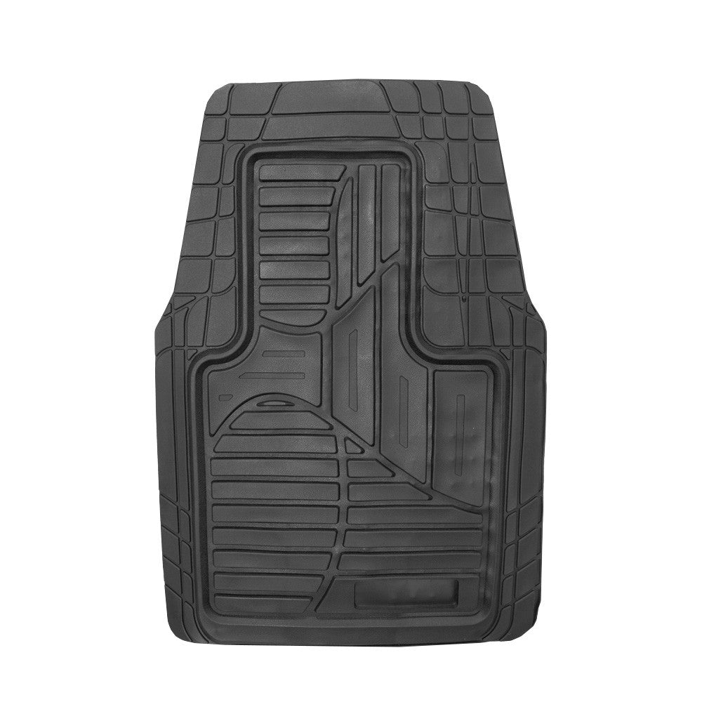 Covorașe auto universale ajustabile groase și aderente Carguard – 72 x 47 cm / 71 x 43,5 cm PVC – negru