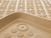 Covorase Presuri Auto Cauciuc Dedicate Bej Lexus RX III AL10 toate modelele inclusiv Hybrid, Facelift 2012 - 2015