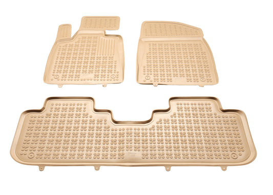 Covorase Presuri Auto Cauciuc Dedicate Bej Lexus RX IV AL20 toate modelele inclusiv Hybrid 2015 - 2022