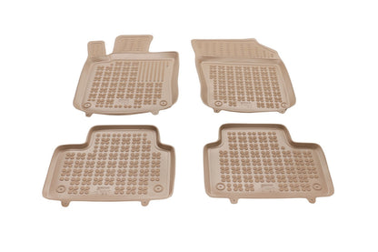 Covorase Presuri Auto Cauciuc Dedicate Bej Volvo S60 III 2018 - | Volvo V60 II 2018 -