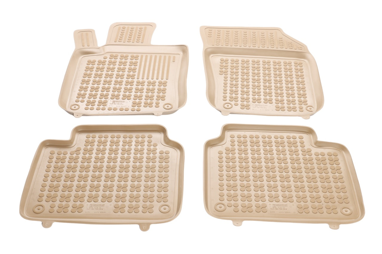 Covorase Presuri Auto Cauciuc Dedicate Bej Volvo S90 2016 - | Volvo V90 II 2016 - | Volvo V90 II Cross Country 2016 -