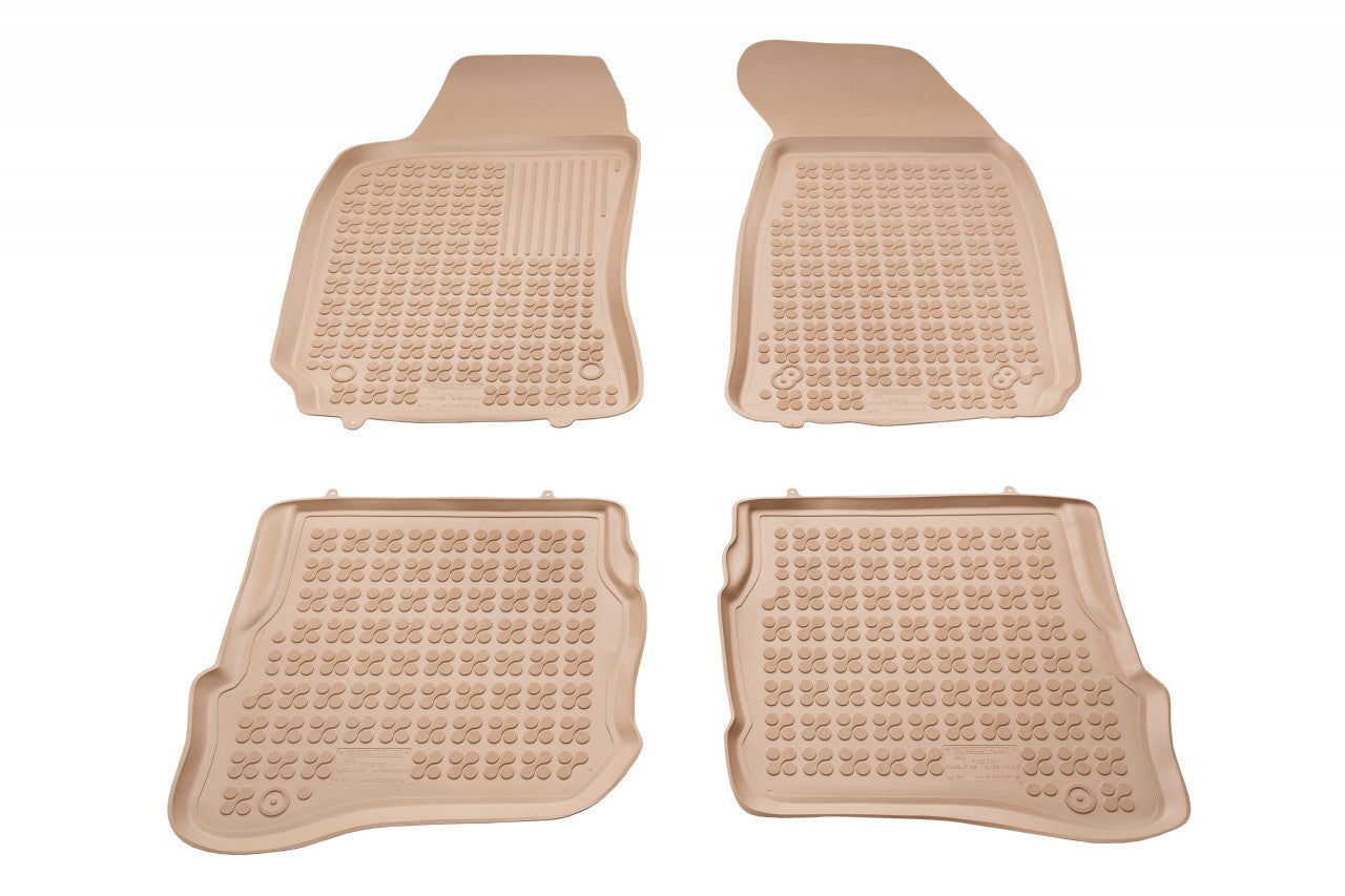 Covorase Presuri Auto Cauciuc Dedicate Bej VW PASSAT B5 1996 - 2005