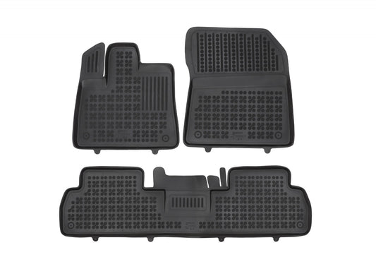 Covorase Presuri Auto Cauciuc Dedicate Citroen BERLINGO III MULTISPACE 5 loc 2018 - | Citroen BERLINGO III XL 2018 - | Fiat DOBLO III versiuni 5 loc 2022 - | Fiat E - DOBLO III versiuni 5 loc 2022 - | Opel COMBO E Life 5 loc 2018 - | Peugeot RIFTER 5 loc