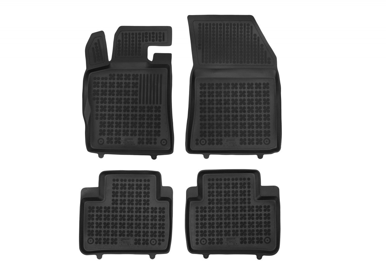 Covorase Presuri Auto Cauciuc Dedicate Citroen C5 X toate modelele cu Plug - in Hybrid 2021 - | Peugeot 408 toate modelele cu Plug - in Hybrid 2023 -