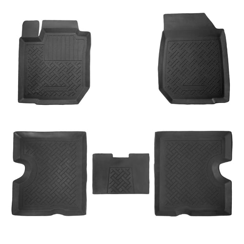 Covorase Presuri Auto Cauciuc Dedicate Dacia LOGAN I 5-PIESE 2004-2012