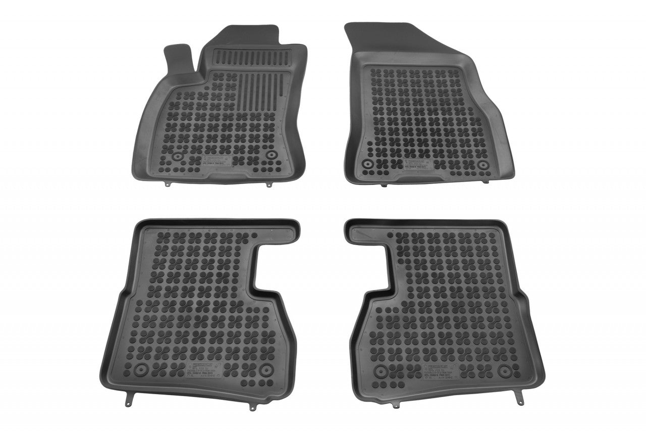 Gumiszőnyegek Fiat DOBLO II 5 személyes, 7 személyes változatokhoz (3. üléssor lehajtva) 2010 - 2019 | Opel COMBO D 5 személyes, 7 személyes változatokhoz 2011 - 2018